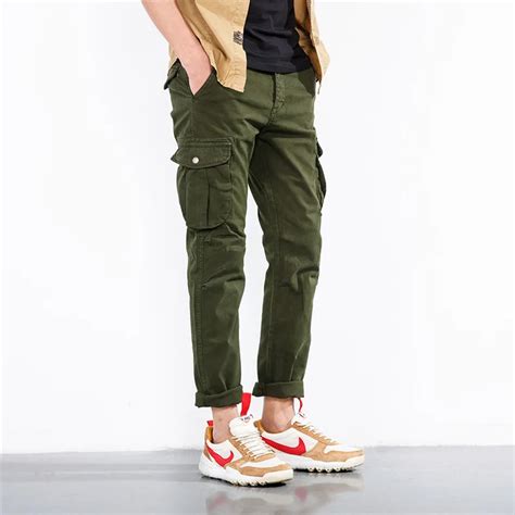 Militar Joggers Pants Tactical Cargo Pants Men Cotton Man Long Trousers Spring Autumn Multi