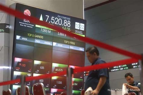 Ihsg Turun Cek Saham Saham Yang Banyak Dijual Asing Selama