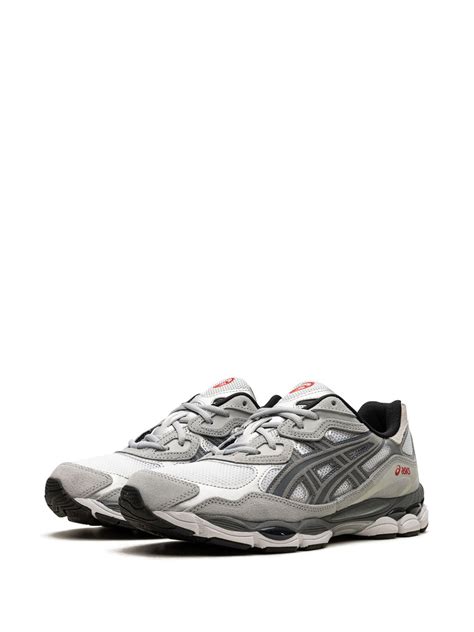 Asics Gel Nyc Whitesteel Grey Sneakers Grey Farfetch