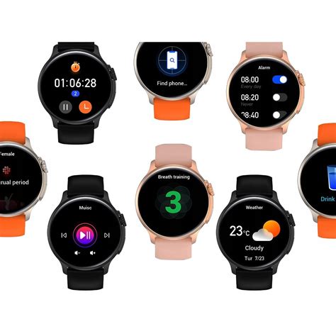 Ceas Smartwatch Femei Aries Watches K Rg Full Touch Display X