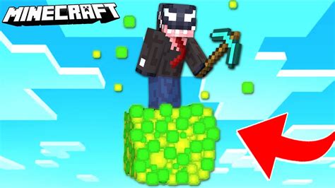 Minecraft Ale Tylko Na Jednym Bloku Xp Youtube