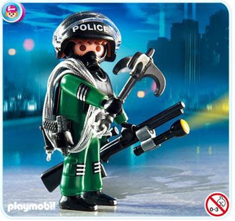 Playmobil Police Swat Officer Set 4693 - ToyWiz