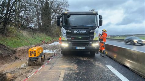 Des Travaux En Cours Sur L A13 Entre Paris Et Caen Pour La Mise En