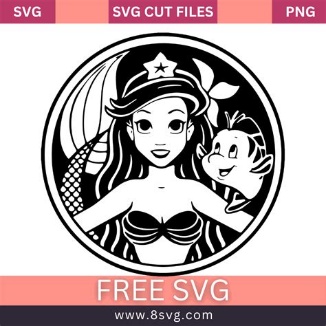 Disney Princess Ariel The Little Mermaid Starbucks Svg Free Rnosa Ltd