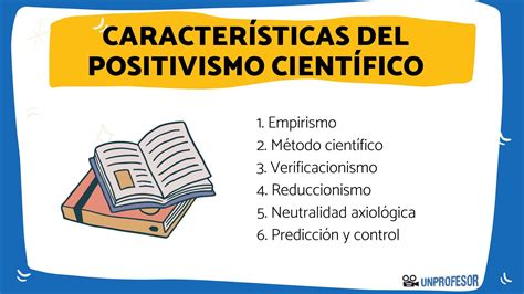 6 características del POSITIVISMO científico