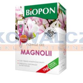 BIOPON Nawóz granulowany do magnolii 1kg 1197 E Kowalczyk