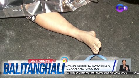 Babaeng Angkas Ng Kaniyang Mister Sa Motorsiklo Patay Matapos