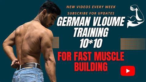 German Volume Training Best Training Split For Muscle Building