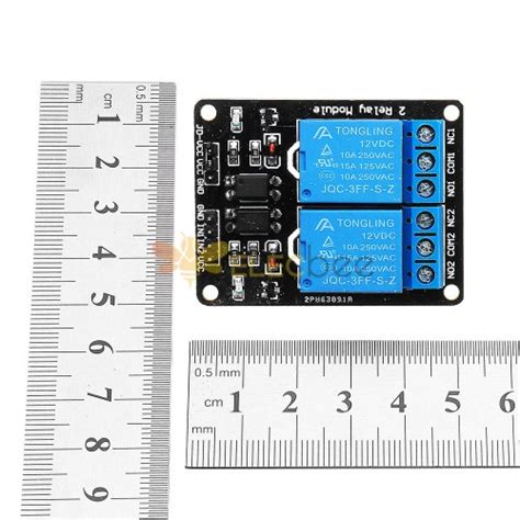 10pcs 2 Channel Relay Module 12V With Optical Coupler Protection Relay