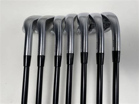 Mizuno JPX Hot Metal Pro Iron Set PW GW LZ Black Regular