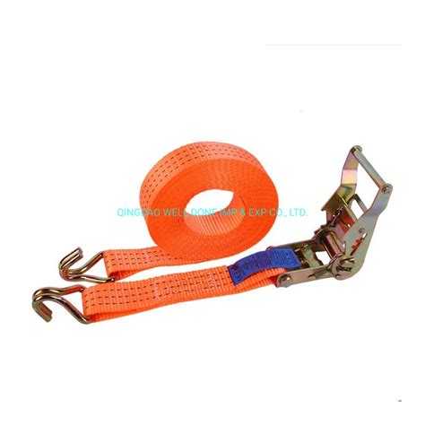 1 5inch 38mm 2t 3t Steel Handle Ratchet Tie Down Cargo Lashing Strap