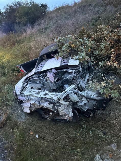 Verkehrsunfall Auf Der A Bei Schleiz Sportwagen Berschl Gt Sich