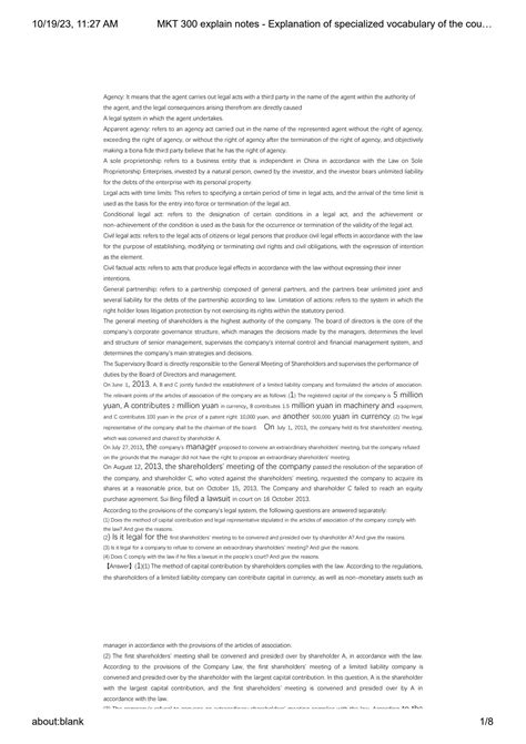 SOLUTION: Mkt 300 explain notes explanation of specialized vocabulary