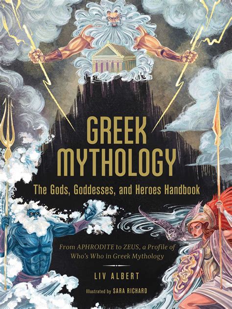 greek mythology  gods goddesses  heroes handbook