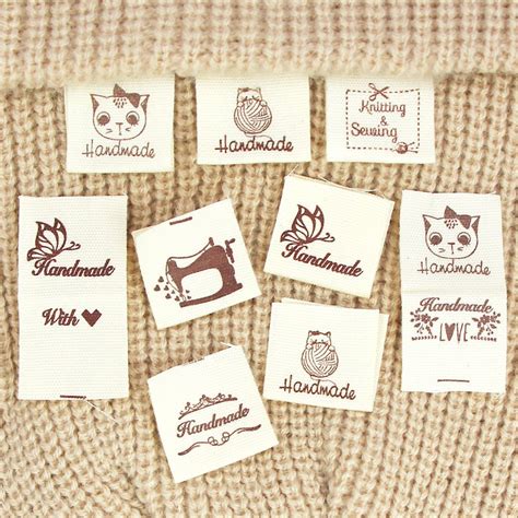 Stickdatei Label Handmade 13×18 Fadenspiel Handmade Label Artofit
