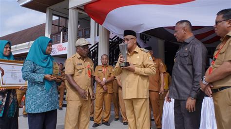 Bikin Bangga Kelurahan Bobo Tidore Juara II Lomba Desa Tingkat