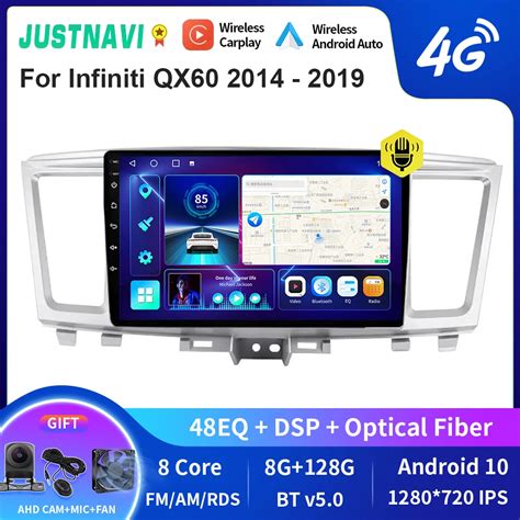 Justnavi Qt G Android Car Radio Rear Gps For Infiniti Qx