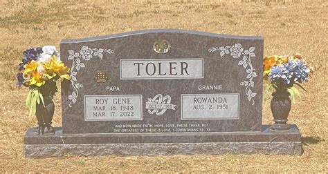 Roy Gene Toler 1948 2022 Find A Grave Memorial