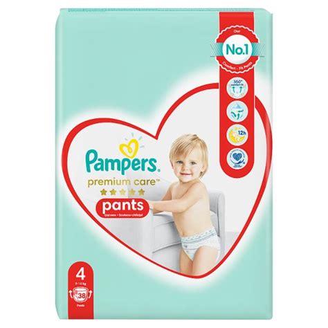 Pampers Premium Care Pants Size 4 Pants 9kg 15kg Tesco Groceries