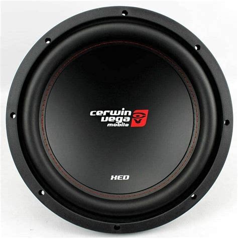 Cerwin Vega XED12V2 XED Series SVC 4Ω 12 1 000 Watt Shallow Subwoofer