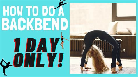 How To Do A Backbend In 1 Day For Beginners Stretching Routine🤸‍♀️