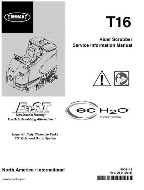 Tennant Parts Manual