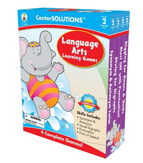 Language Arts Learning Games Grade 2 Anchor Academic Services