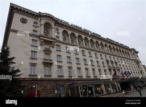 The Sharaton Sofia Hotel Balkan in Sofia, Bulgaria Stock Photo - Alamy