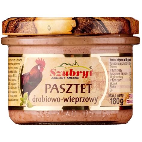 Pasztet Drobiowo Wieprzowy 180g E Wedlina Pl