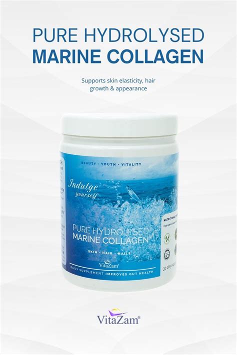 Pure Hydrolysed Marine Collagen Liquid Vitazam Hydrolyzed Collagen