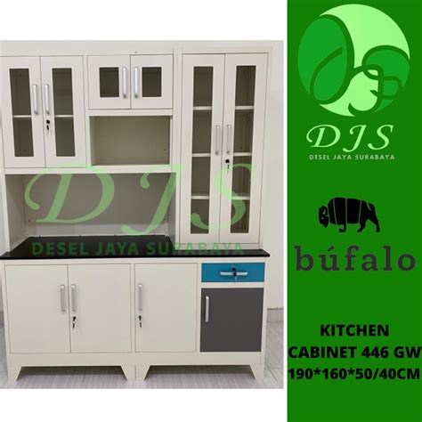 Jual Kitchen Cabinet Besi Kitchen Set Besi Lemari Dapur Besi 446 Gw