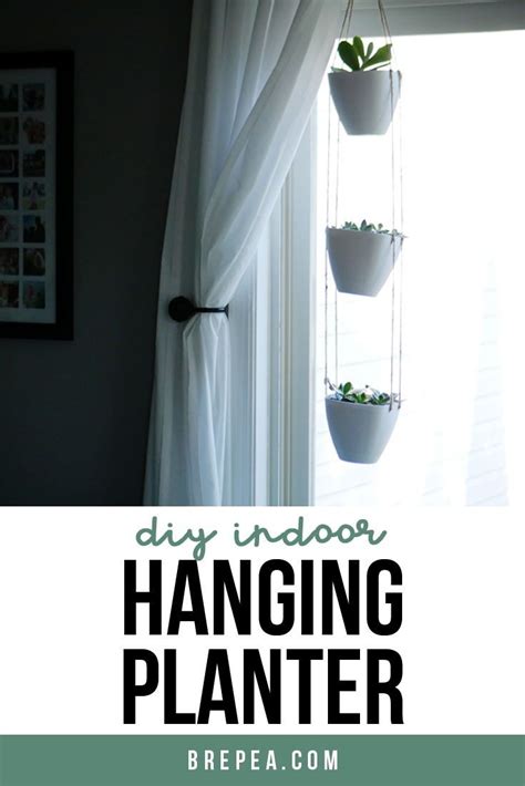 Diy Hanging Planter Hanging Planters Indoor Hanging Storage