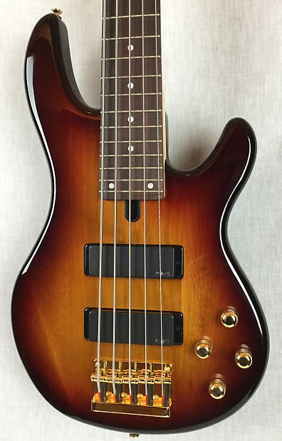 Yamaha Bbg5s 5 String Bass Sunburst Reverb