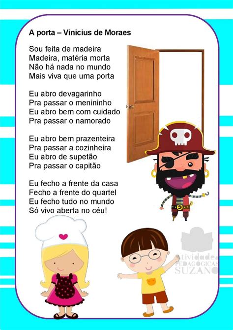 Poema Na Educação Infantil WEBFIRST