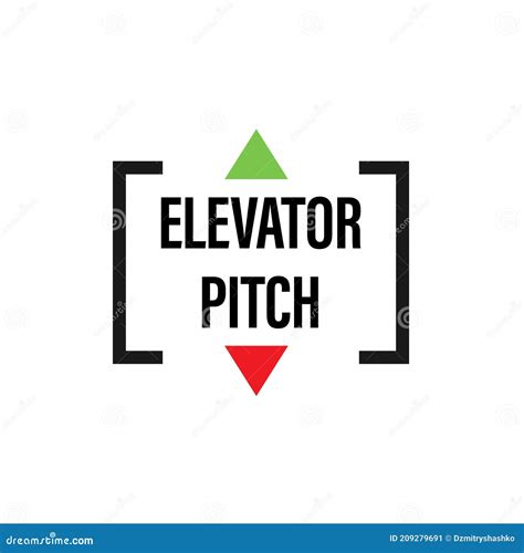 Elevator Pitch Icon Clipart Image Cartoon Vector