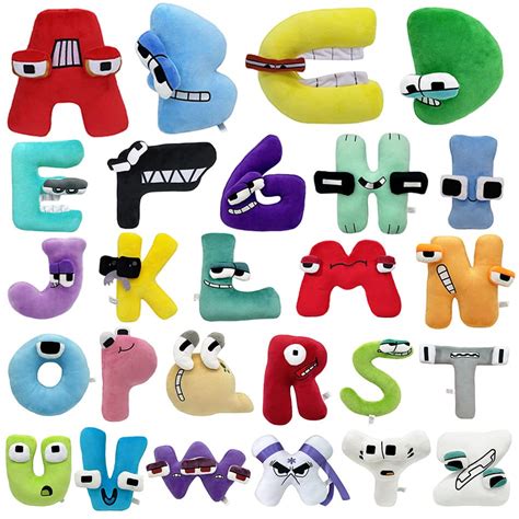 Buy Lovoice Alphabet Lore Plush Dolls Alphabet Lore But Are Plush Toys