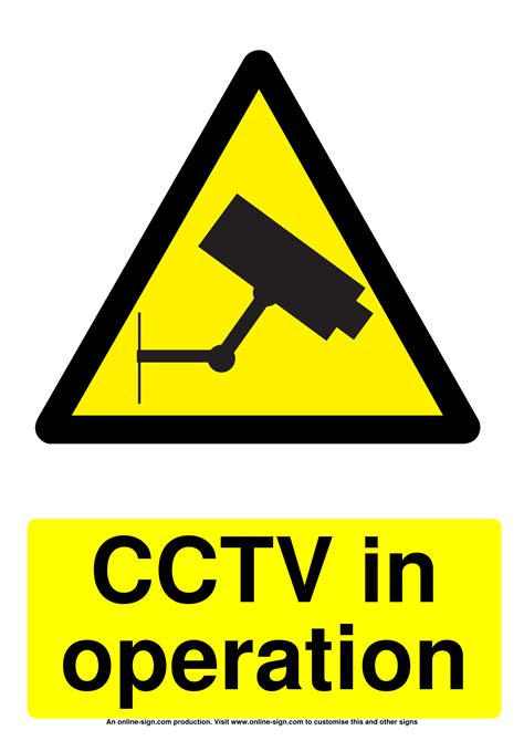 CCTV Signs | Poster Template