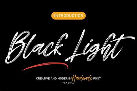 Black Light Font Dafont Free