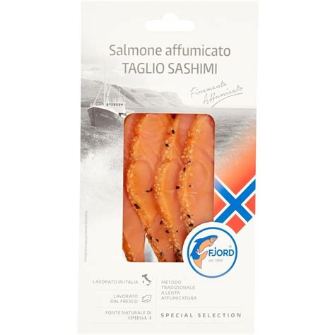 Salmone Norvegese Affumicato Con Sesamo Fjord G Coop Shop