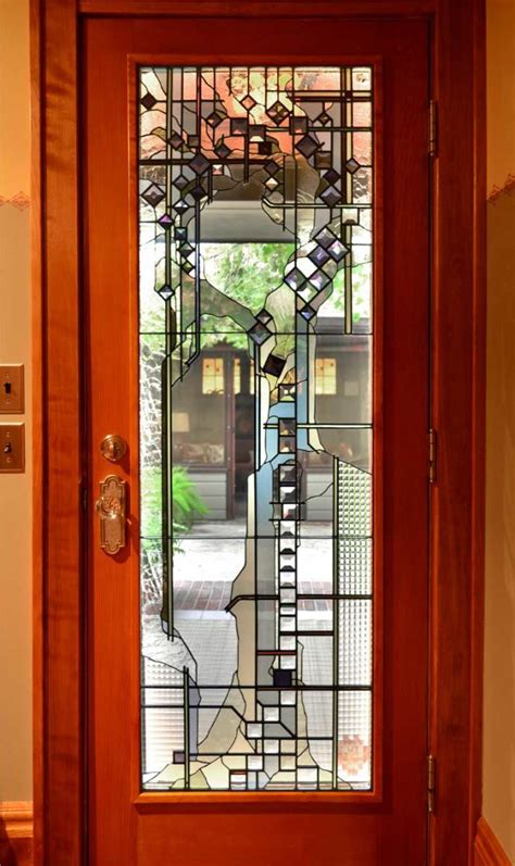 The Art Of A Glass Door Design For The Arts And Crafts House Arts And Crafts Homes Online