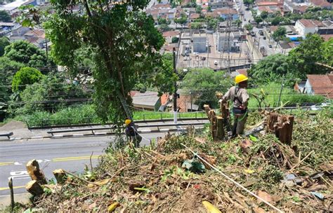 Iniciadas Obras De Contenção E Drenagem Em Morro De Santos Notícia