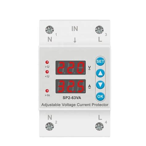 Adjustable Digital Display Automatic Reconnect Over Under Voltage