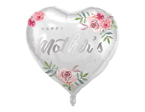 Mothers Day Heart Foil Balloon 18