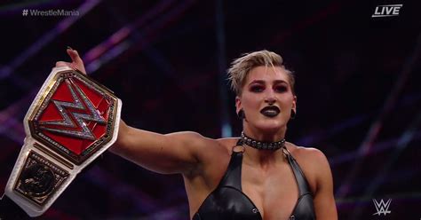 Wrestlemania 37 Results Rhea Ripley Wins The Raw Women’s Title Cageside Seats