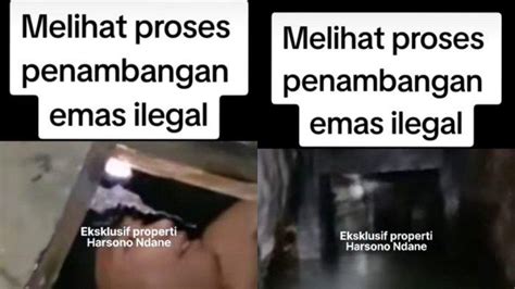 Viral Begini Penampakan Penambangan Emas Ilegal Di Banyumas Masuk