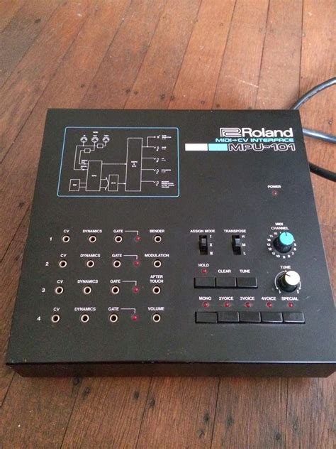 Matrixsynth Roland Mpu 101 Midi To Cv Converter