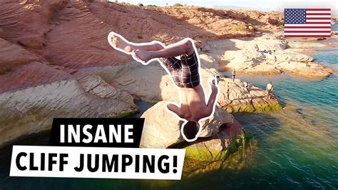 🇺🇸 Insane Sand Hollow State Park Cliff Jumping Youtube