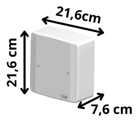 Caixa De Passagem Sobrepor Pvc 20x20 Ilumi Cftv à venda em Campinas São