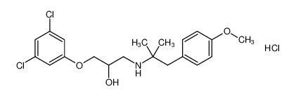 Clorhidrato De 1 3 5 Diclorofenoxi 3 1 4 Metoxifenil 2