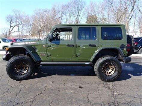 2021 Jeep Wrangler Unlimited Rubicon 13 Miles Sarge Green Clearcoat 4d